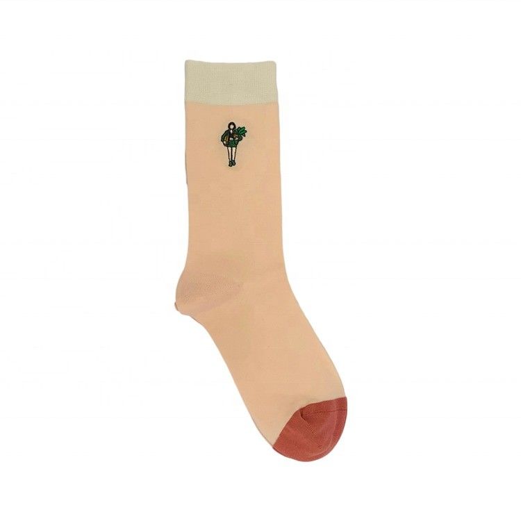 Calzini di cotone da donna antiscivolo per il comfort traspirante e multicolore