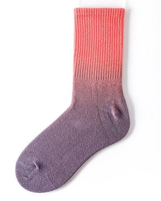 Unisex Moda Calzino Tie-Dye Uomini Donne Grip Colore di cotone Tie Dye Calzini da skate Made