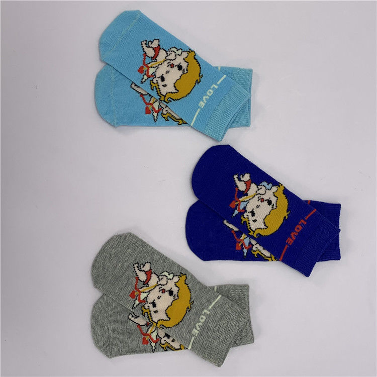 Calzini per bambini su misura, asciutti veloci, buona elasticità, respirabile, ragazza, carina, antiscivolo. Calzini di cotone per bambini.