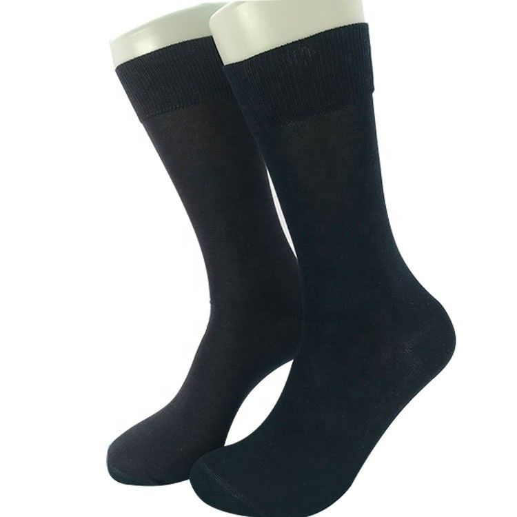 15% Polyamide Solid Pattern Calze da uomo per lavoro e abbigliamento casual Disegno personalizzato