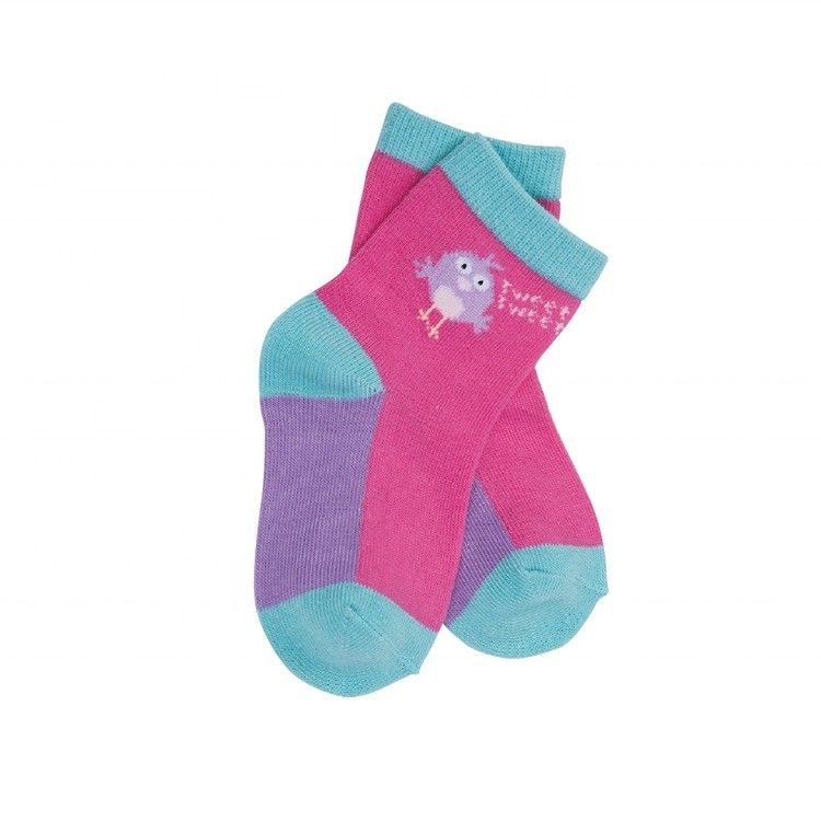 Calzini da bambino di cotone biologico grigio Bambino Cute Stampa traspirante Calzini secchi veloci Disegno personalizzato